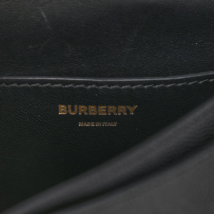 Burberry Grained Calfskin Mini TB Bag Black 6 of 13