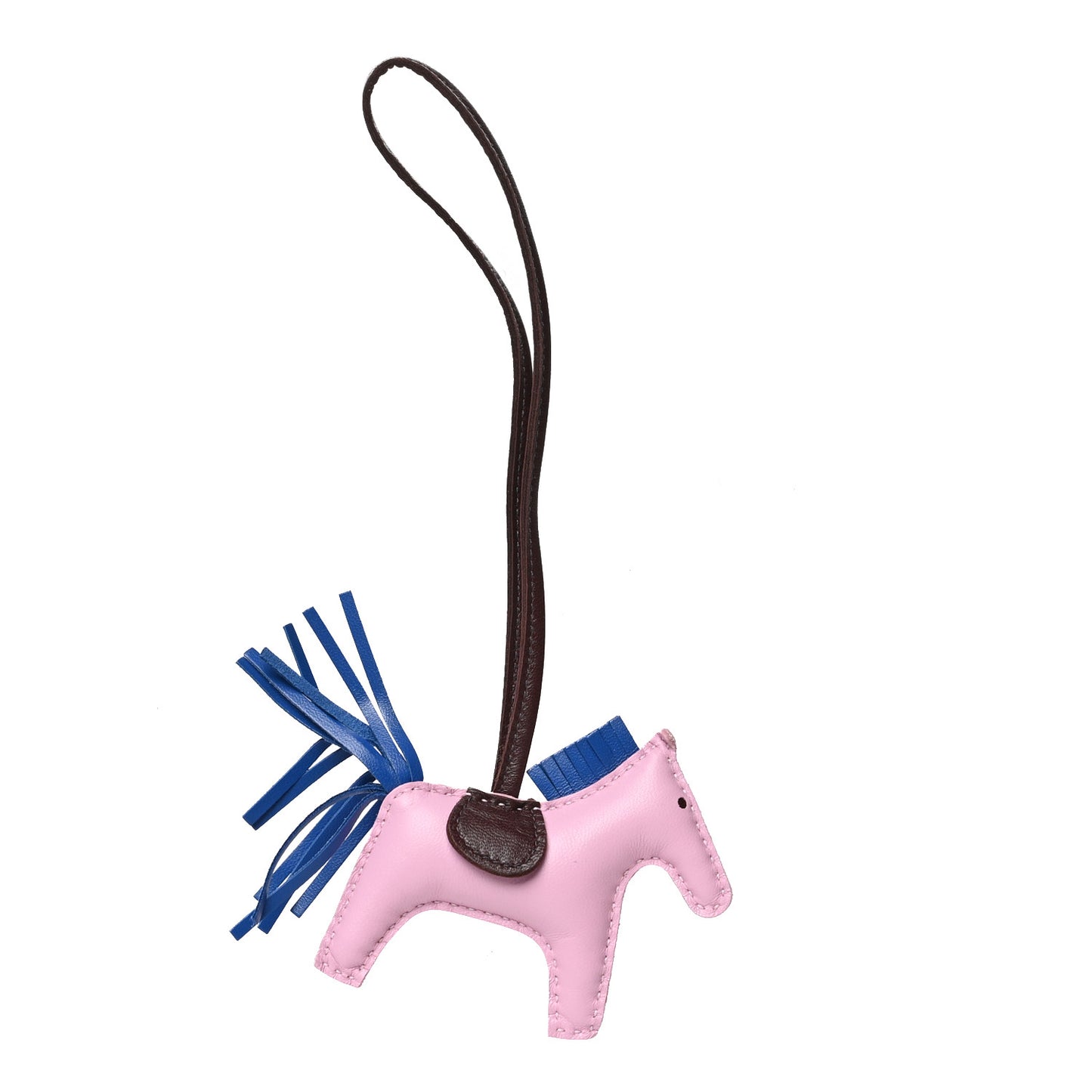 Milo Lambskin Grigri Rodeo Horse Bag Charm PM Mauve Sylvestre Bleu France Rouge Sellier