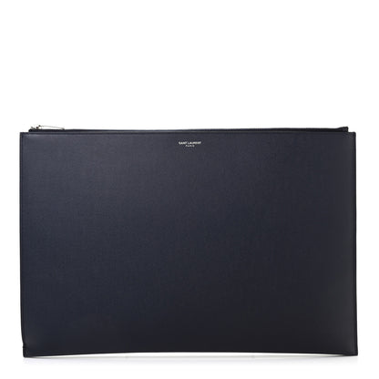 Saint Laurent Grain De Poudre Document Holder Black 1 of 7