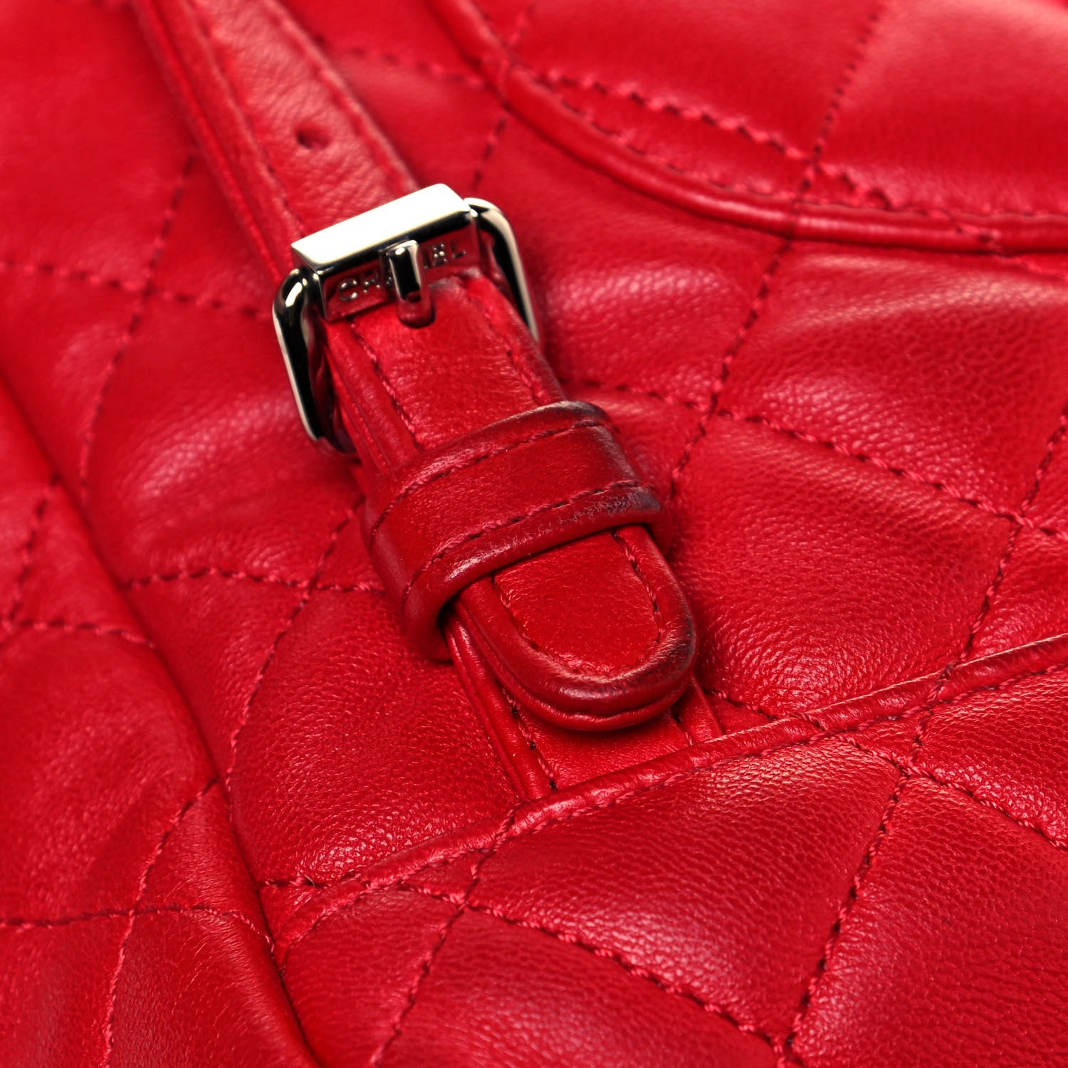 Chanel Lambskin Quilted Large Urban Spirit Backpack Red 17 of 18