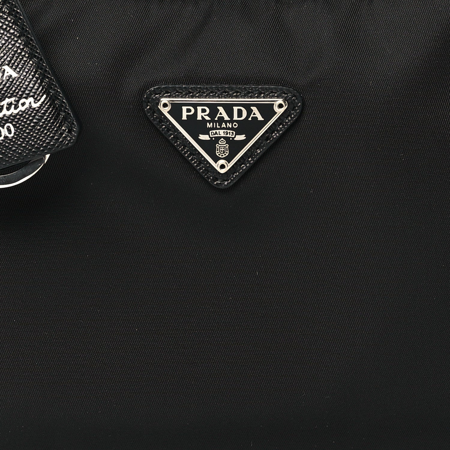 Prada Tessuto Nylon Mini Re-Edition 2000 Bag Black 8 of 10