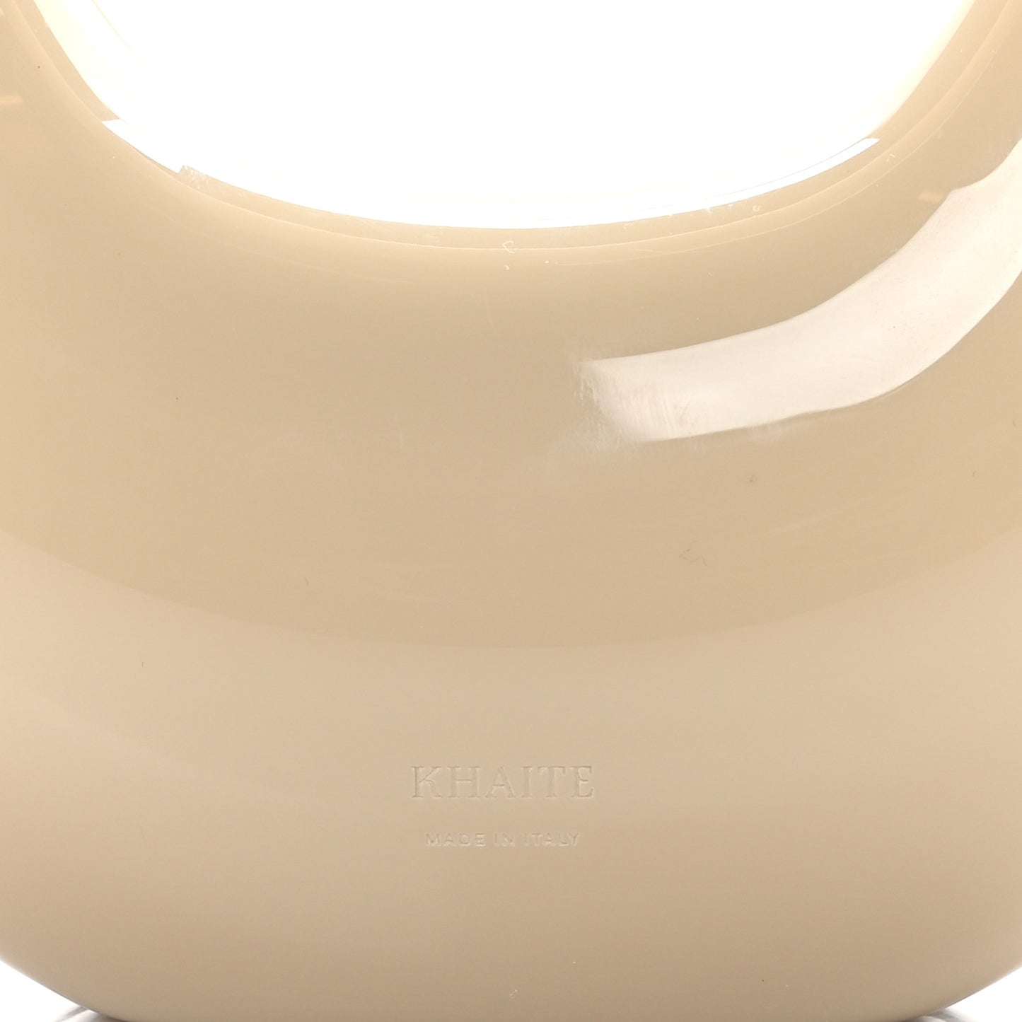 Plexiglass Olivia Sculpture Bag Neutral