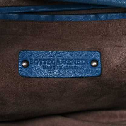 Bottega Veneta Nappa Intrecciato Large Veneta Hobo Signal Blue 5 of 14