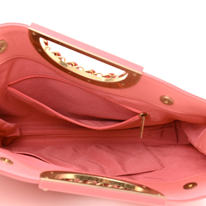 Chanel Caviar Quilted A Real Catch Clutch Pink 5 of 10