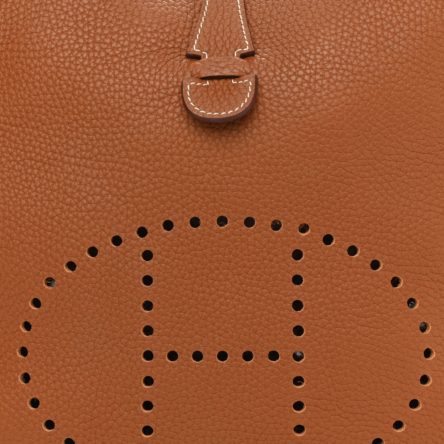 Hermes Taurillon Clemence Evelyne III PM Gold 8 of 16