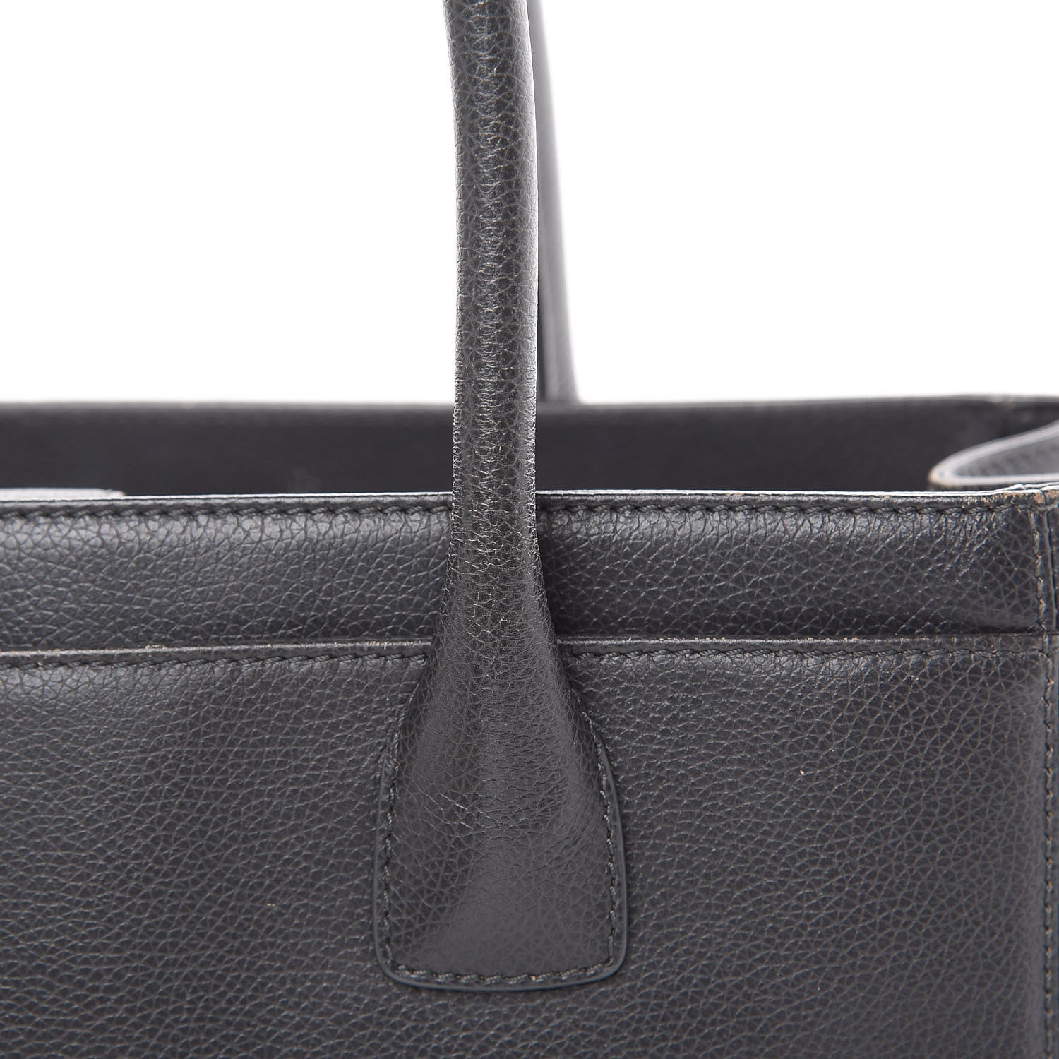 Chanel Calfskin Small Cerf Executive Shopper Tote Grey 14 of 19