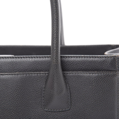 Chanel Calfskin Small Cerf Executive Shopper Tote Grey 14 of 19