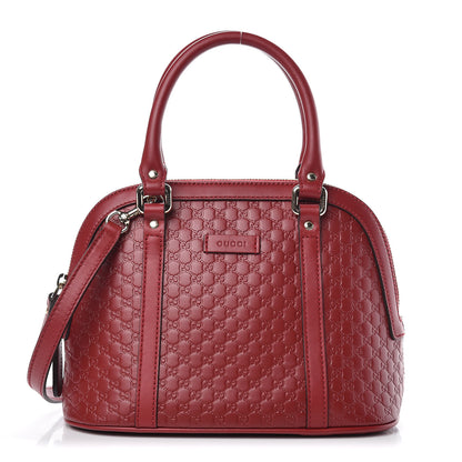 Gucci Soft Microguccissima Mini Dome Bag Rosso 1 of 9
