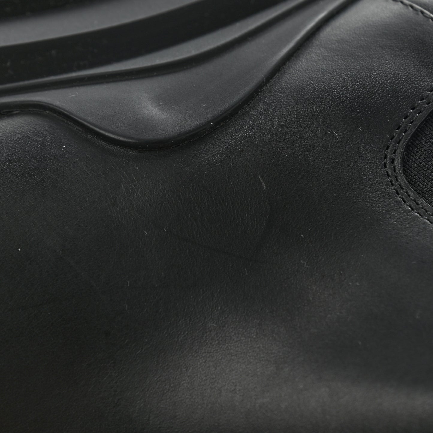 Calfskin Mens The Tire Chelsea Boots 43 Black