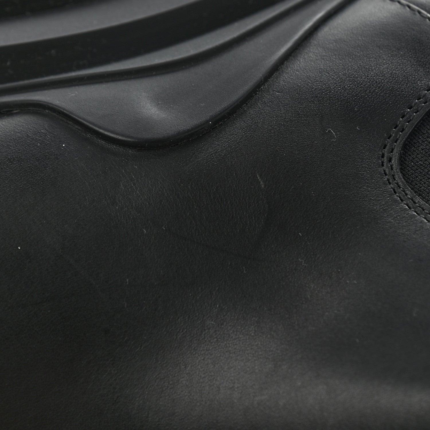 Bottega Veneta Calfskin Mens The Tire Chelsea Boots 43 Black 10 of 12