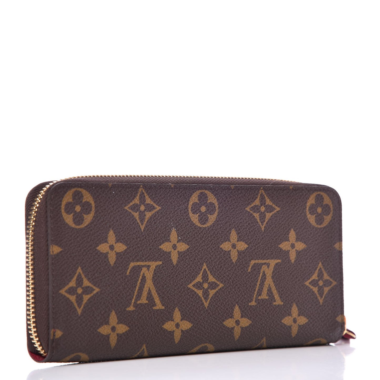 Monogram Clemence Wallet Fuchsia