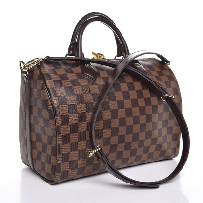Louis Vuitton Damier Ebene Speedy Bandouliere 30 4 of 8