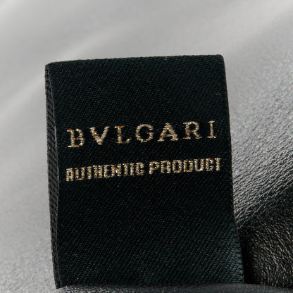 Bulgari Calfskin Matelasse Medium Serpenti Sugarloaf Shoulder Bag Black 8 of 11