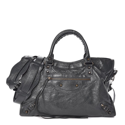 Balenciaga Agneau Classic Hardware City Anthracite 1 of 15
