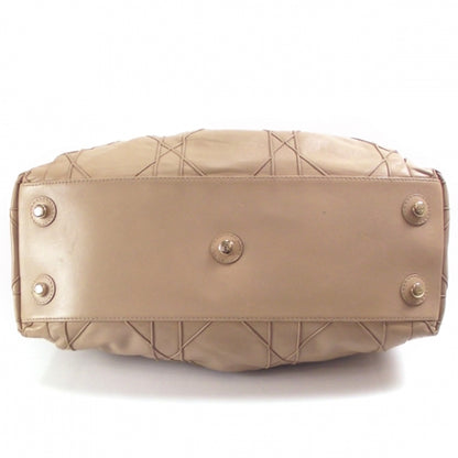 Christian Dior Lambskin Cannage Medium Le Trente Tote Beige 4 of 10