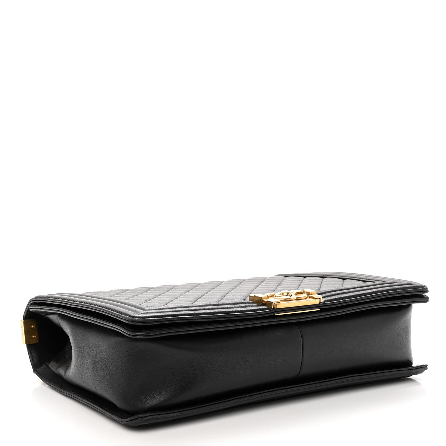 Chanel Calfskin Quilted Large Boy Flap Black 4 of 13