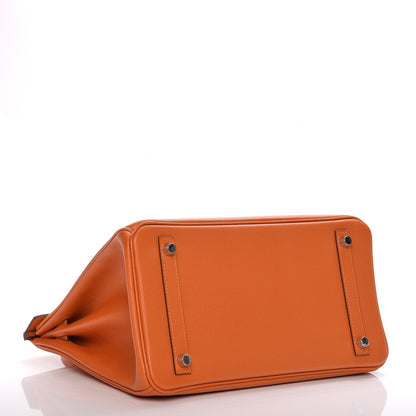 Hermes Epsom Birkin 30 Orange 4 of 25