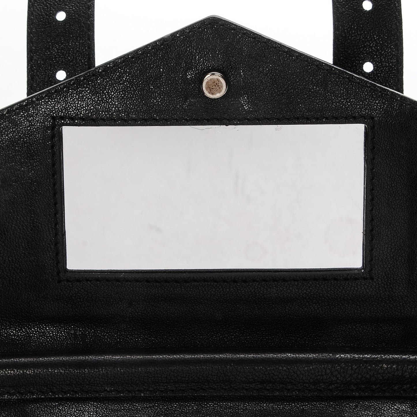Lambskin PS1 Large Chain Wallet Black