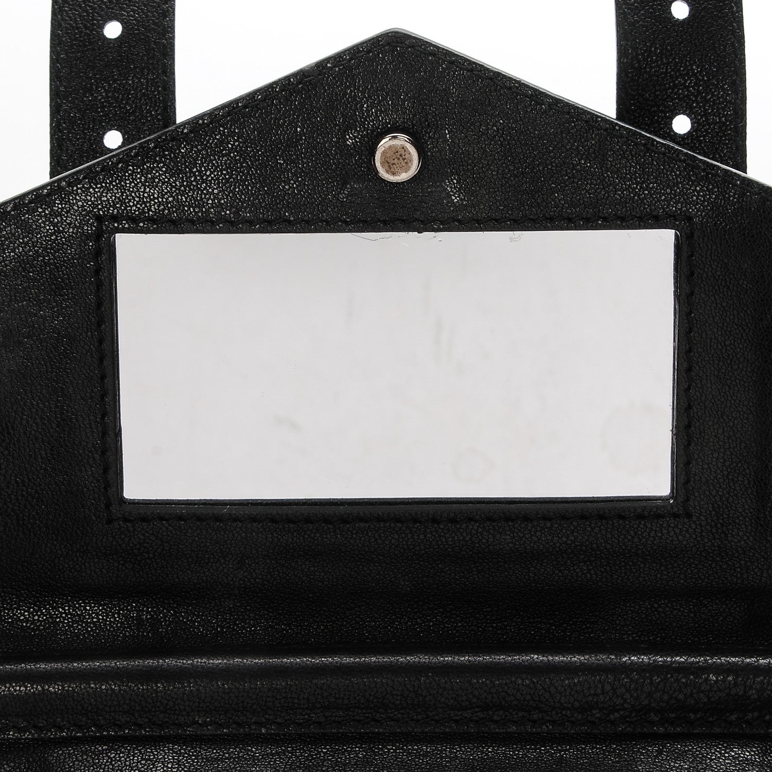 Proenza Schouler Lambskin PS1 Large Chain Wallet Black 7 of 7