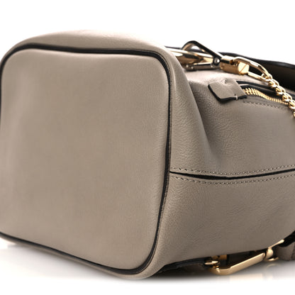 Chloe Suede Calfskin Medium Faye Backpack Motty Grey 9 of 9