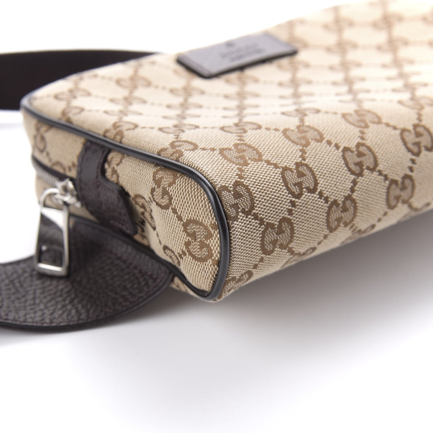 Monogram Belt Bag Dark Brown