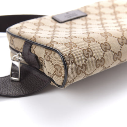 Gucci Monogram Belt Bag Dark Brown 8 of 9