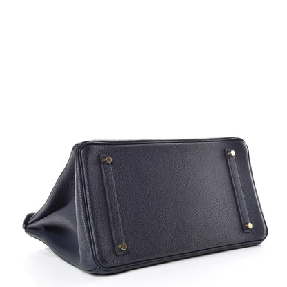 Hermes Togo Birkin 35 Bleu Nuit 5 of 32
