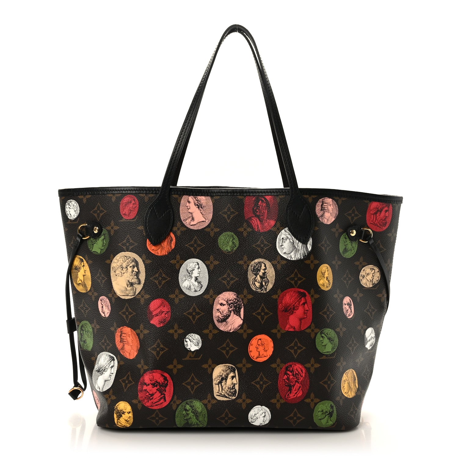 Louis Vuitton X FORNASETTI Monogram Cameo Neverfull MM 1 of 9