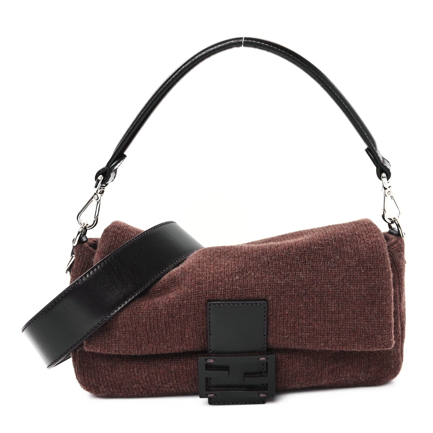 Cashmere Vitello Grace Baguette Brown