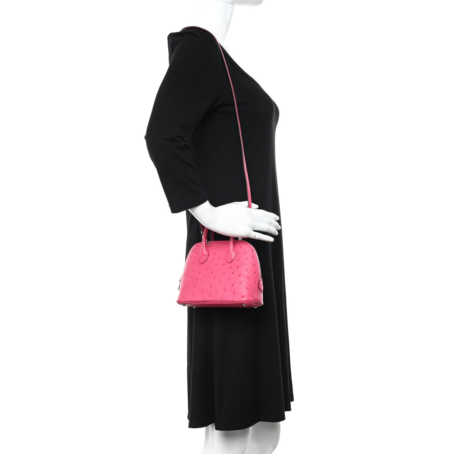 Ostrich Bolide Mini 1923 Rose Tyrien