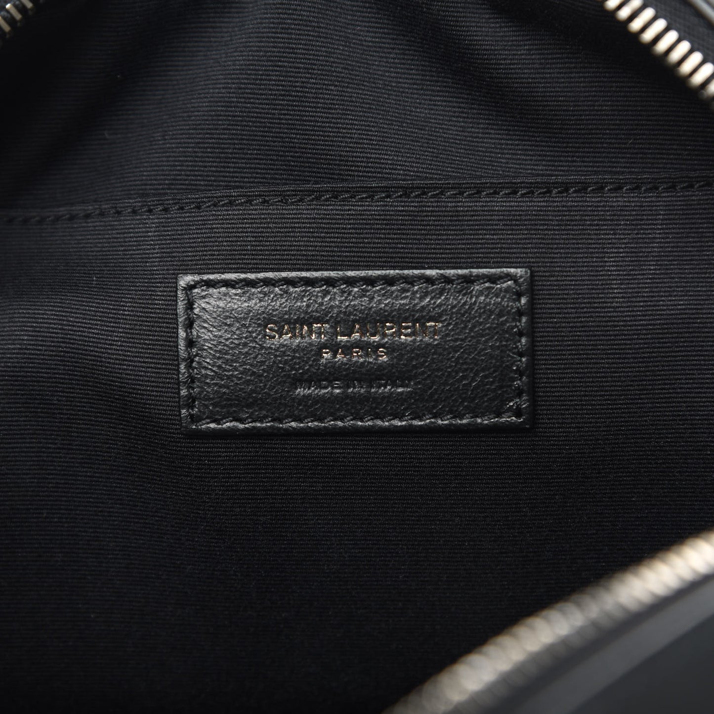 Calfskin Matelasse Monogram Lou Camera Bag Black