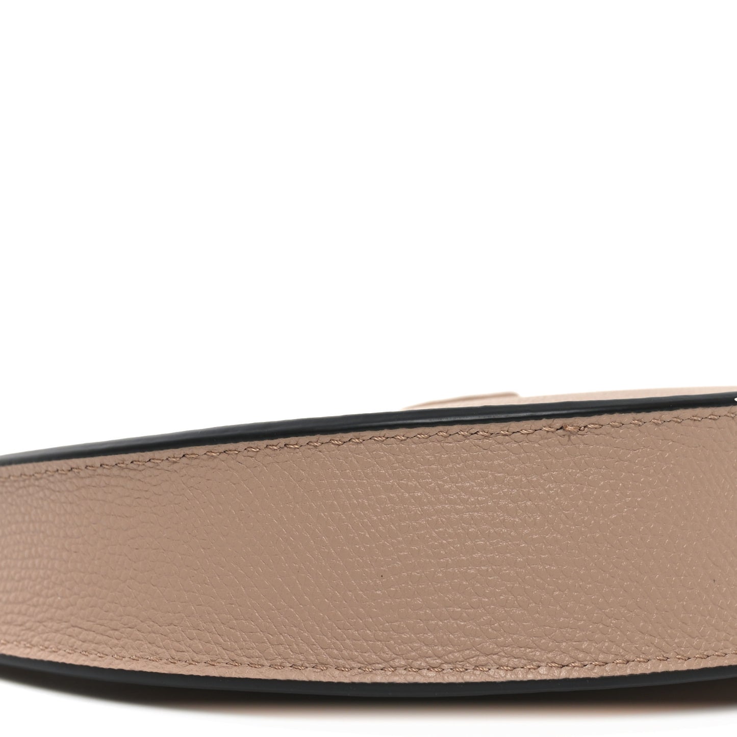 Grainy Calfskin Mini Vlogo Hobo Bag Rose Cannelle