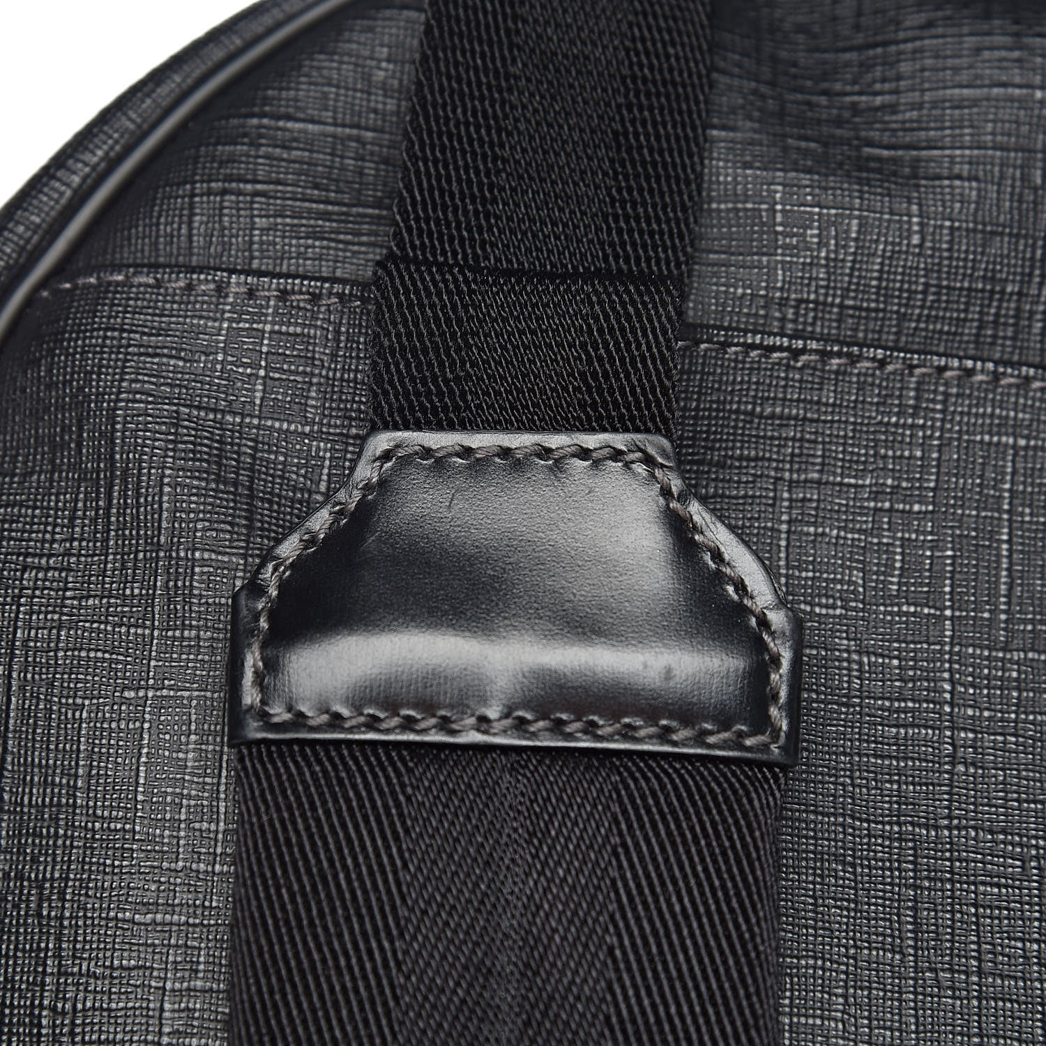 Gucci Coated Canvas Interlocking G Travel Backpack Black 11 of 15