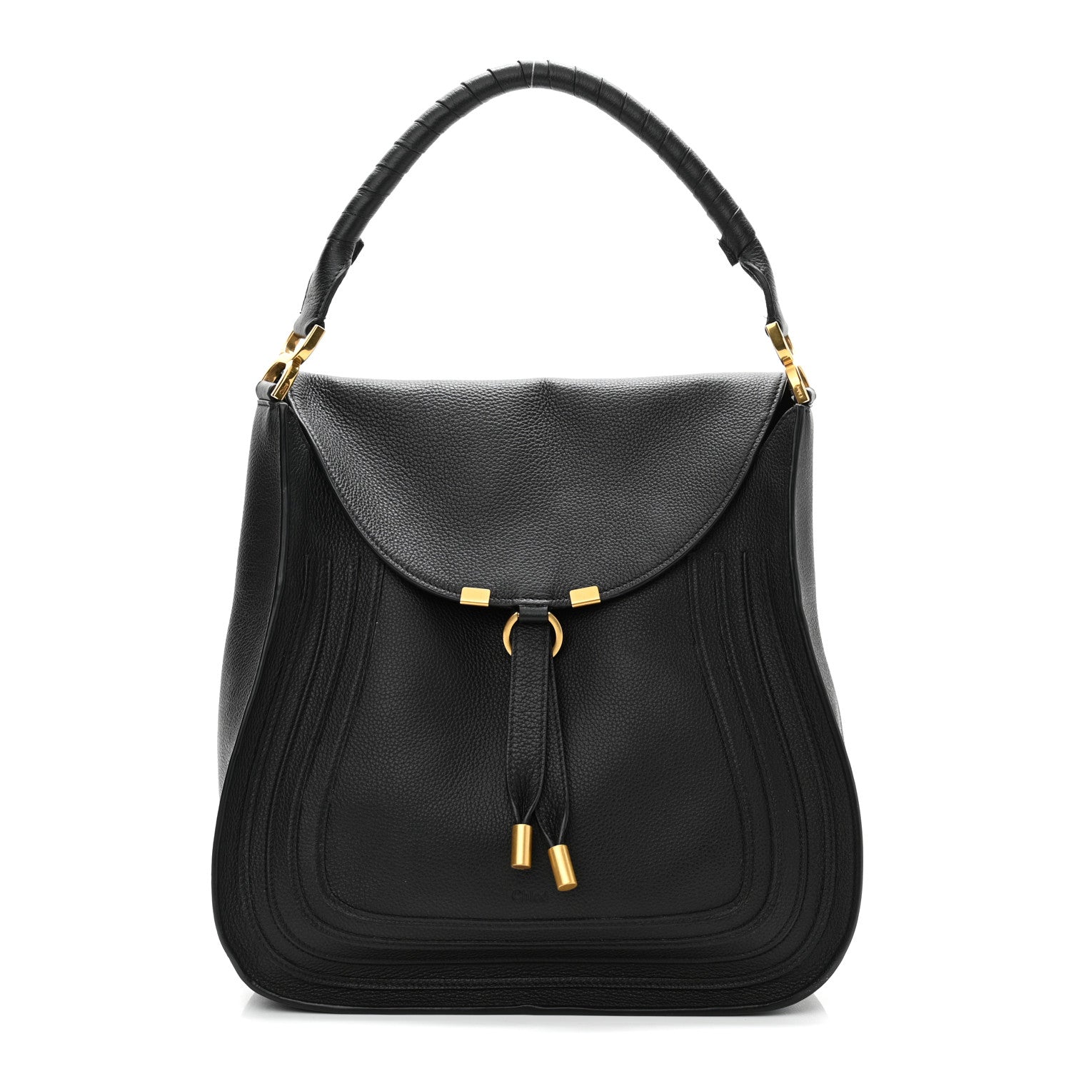 Chloe Calfskin Marcie Hobo Black 1 of 15