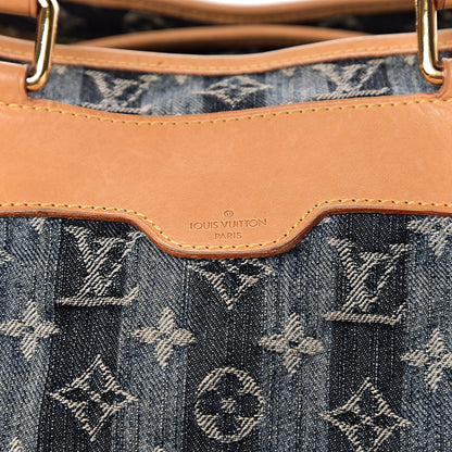 Louis Vuitton Denim Raye Cabas GM 6 of 11