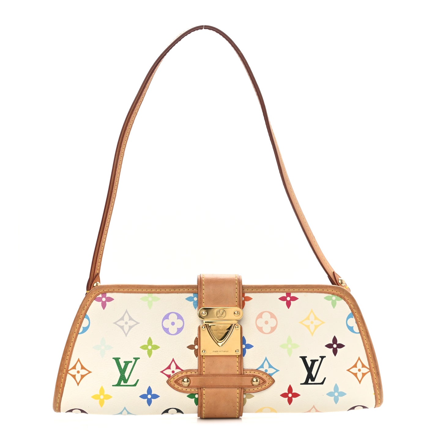 Monogram Multicolor Shirley White