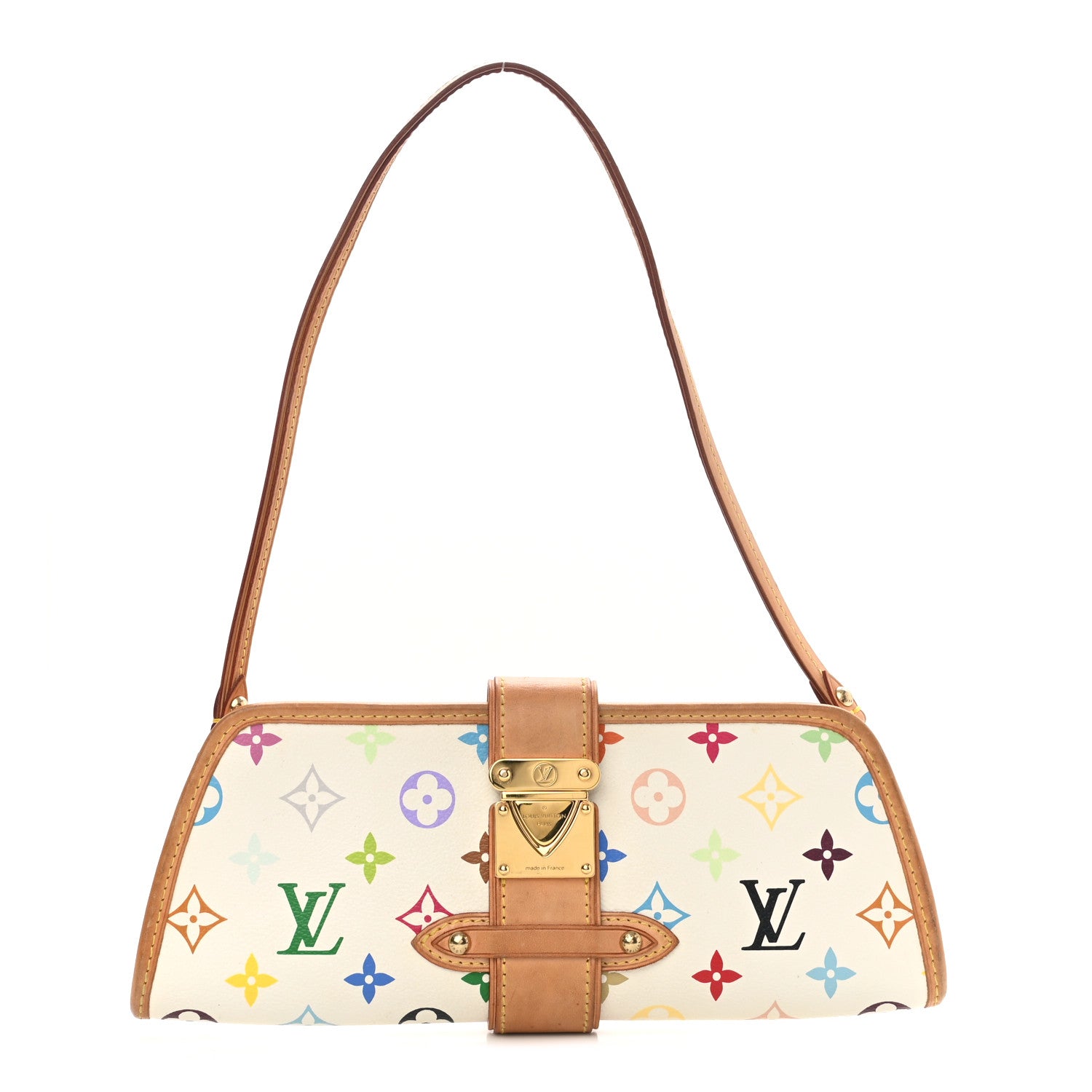 Louis Vuitton Monogram Multicolor Shirley White 1 of 7