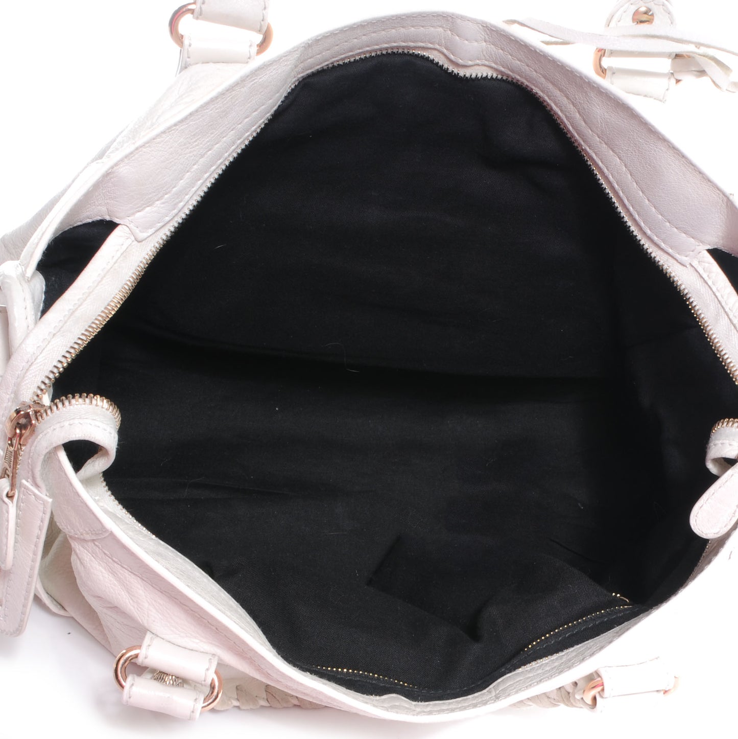Agneau Giant 12 Rose Gold Hardware City White Light