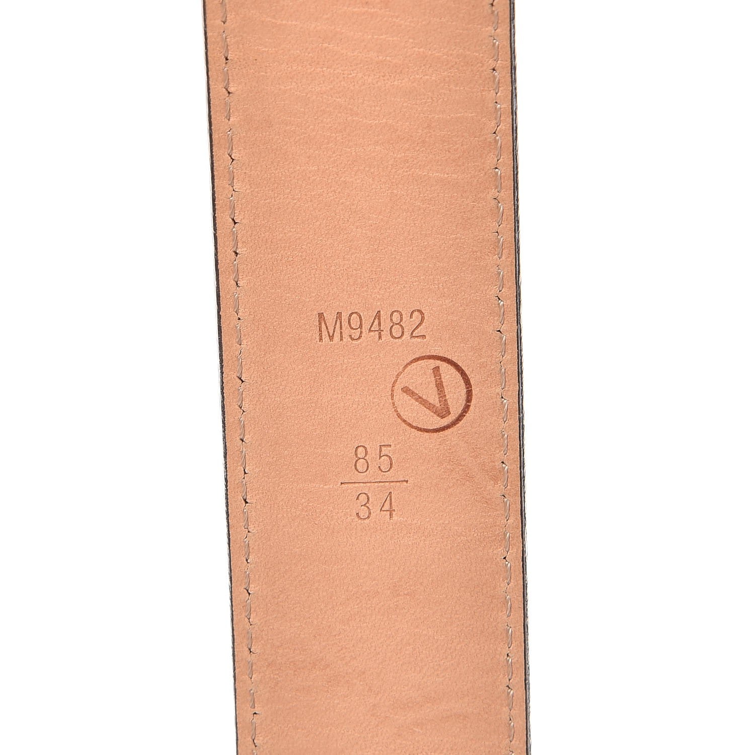 Louis Vuitton Vernis 30mm Comete Belt 85 34 Dune 8 of 8