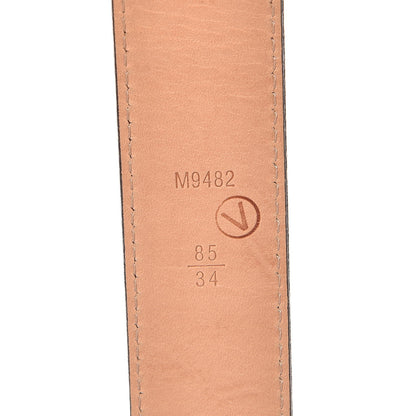 Louis Vuitton Vernis 30mm Comete Belt 85 34 Dune 8 of 8