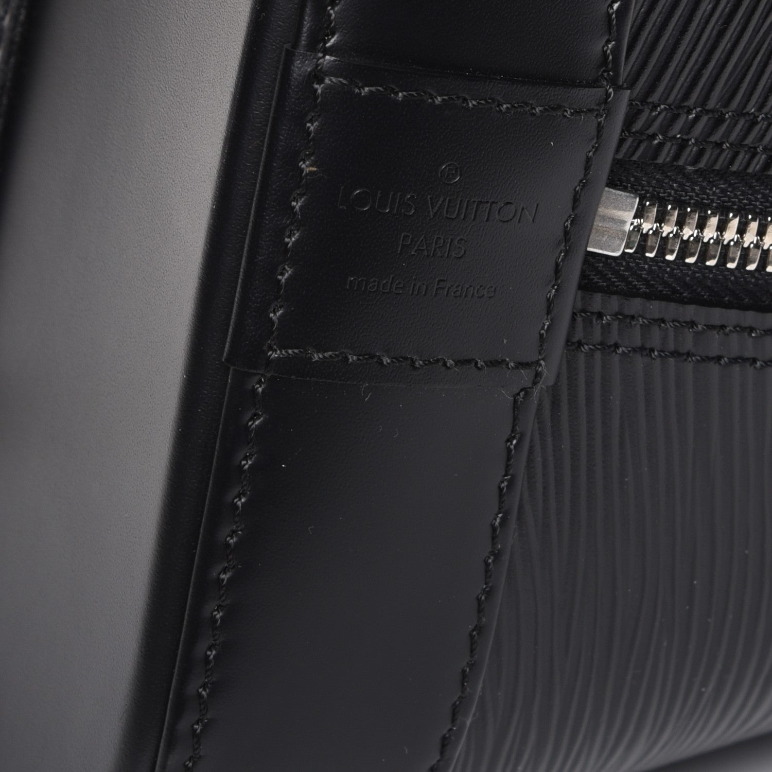 Louis Vuitton Epi Alma GM Black 6 of 6