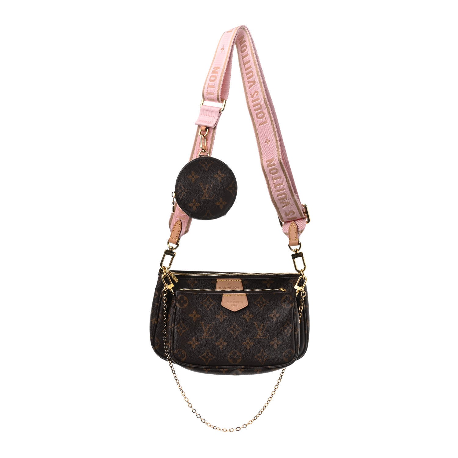 Louis Vuitton Monogram Multi Pochette Accessories Rose Clair 1 of 14