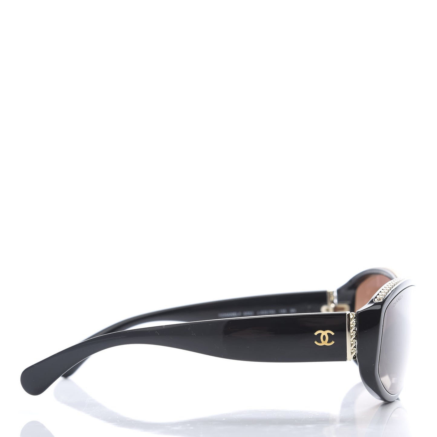 Shield Sunglasses 6052 Black Gold