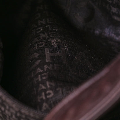 Chanel Lambskin Chain Hobo Brown 14 of 19