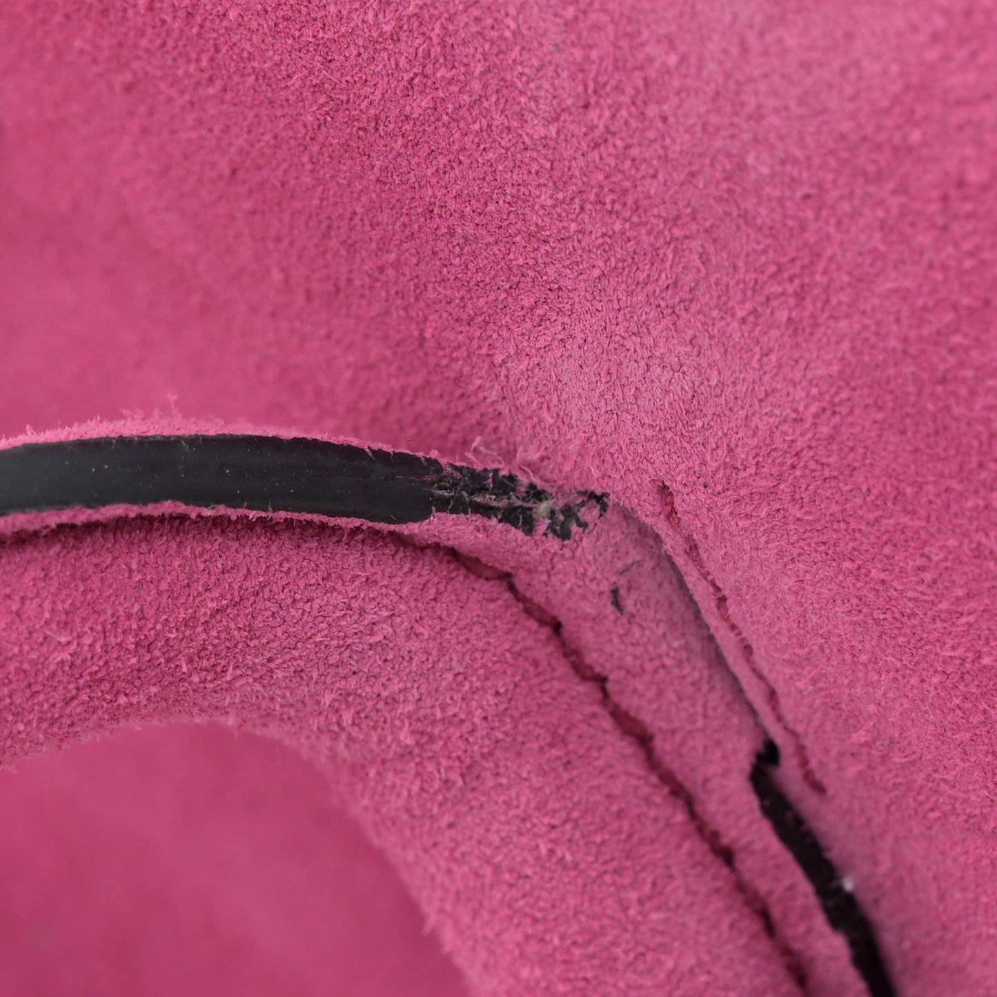 Scamosciato Suede Twin Pocket Tote Fuxia