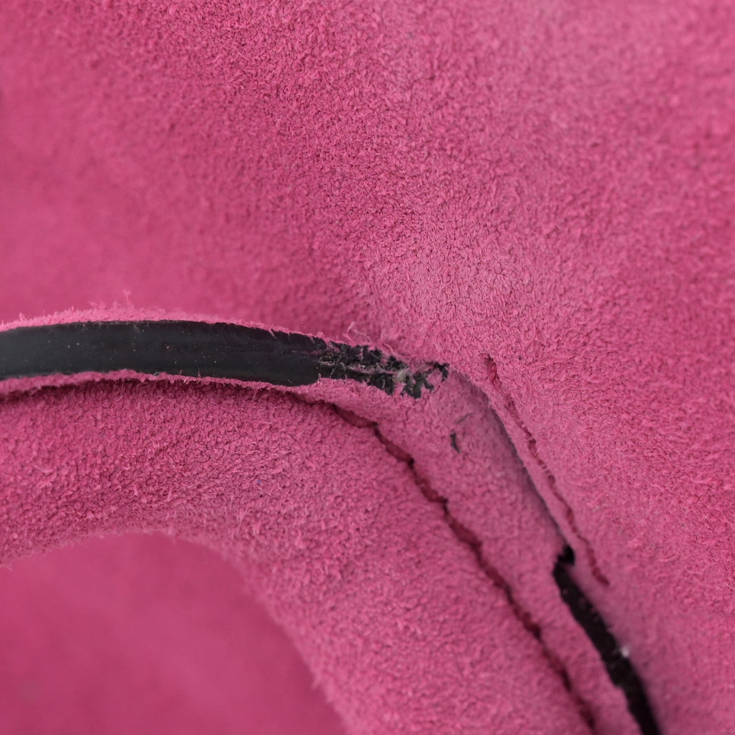 Prada Scamosciato Suede Twin Pocket Tote Fuxia 12 of 12