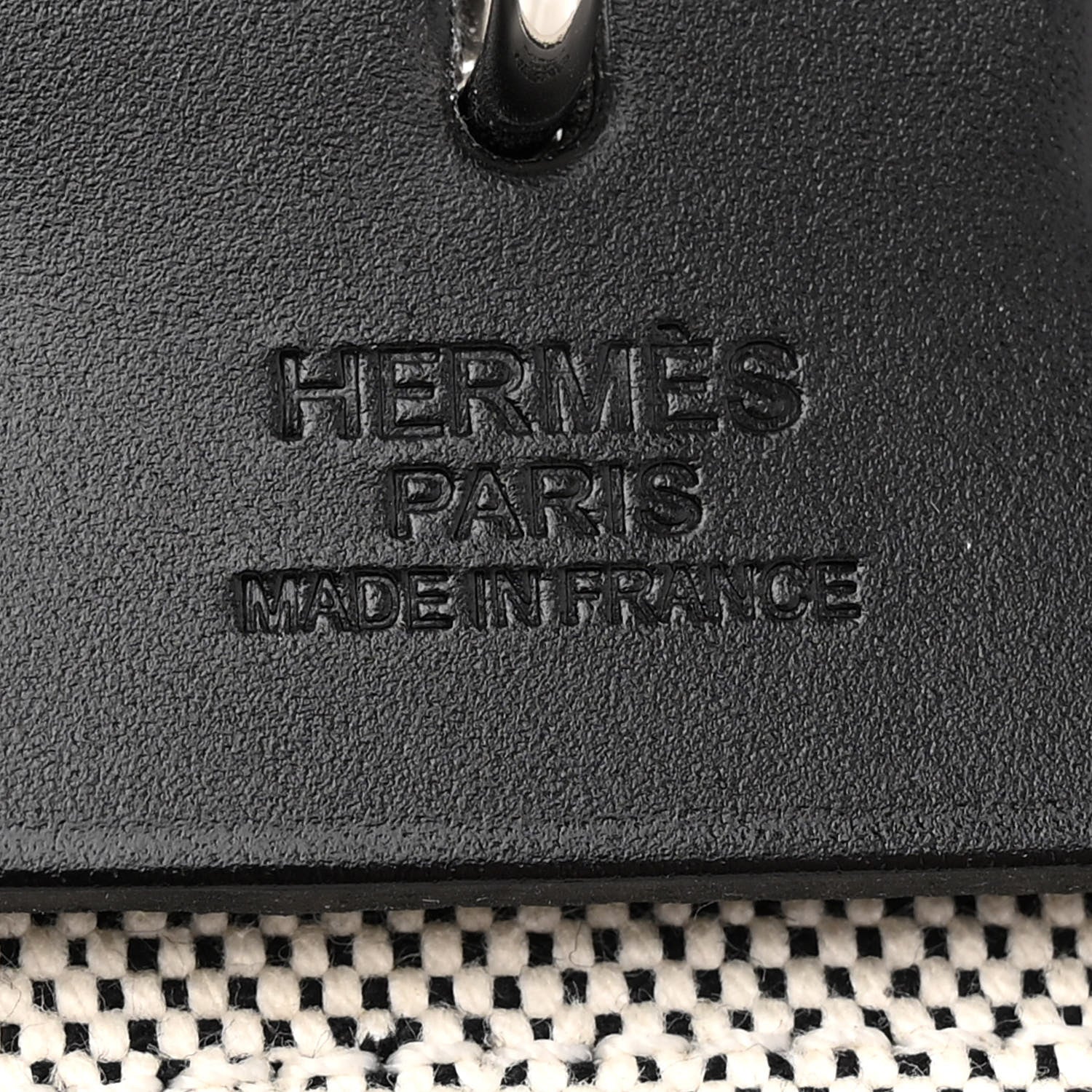 Hermes Toile H Berline Vache Hunter Herbag Zip PM 31 Black Ecru 7 of 13