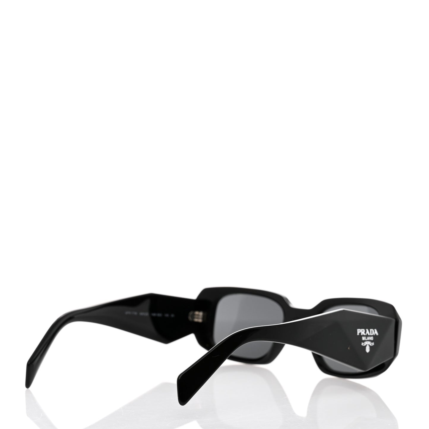 Acetate Symbole Sunglasses SPR 17W Black