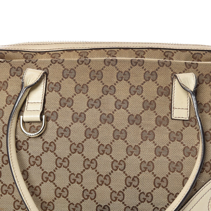 Gucci Monogram Medium New Britt Boston Off White 10 of 10