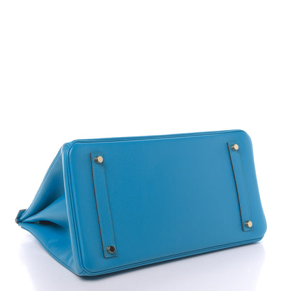Hermes Epsom Birkin 35 Bleu Zanzibar 4 of 16